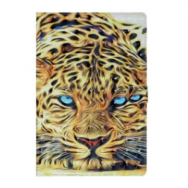 Folio-fodral Samsung Galaxy Tab S8 Plus / Tab S7 Plus Tiger Art