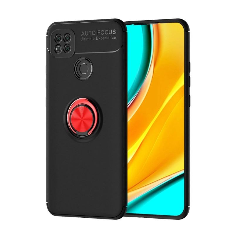 Skal För Xiaomi Redmi 9C Silikon Med Roterande Hållare