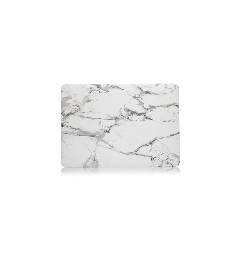 Macbook Air 13 Inch 2018 - Marble Print Shell - Grå