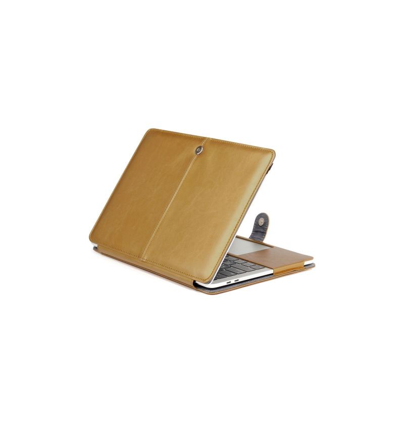 Macbook Air 13 Inch 2018 - Premium Läderfodral