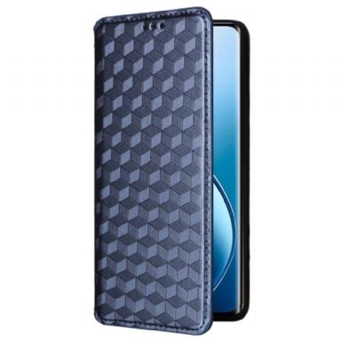 Folio-fodral Realme 12 Pro / 12 Pro Plus 3d-diamantmönster