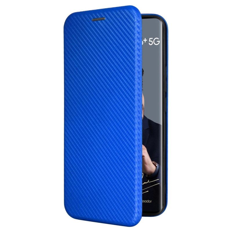 Folio-fodral Realme 12 Pro / 12 Pro Plus Kolfiber