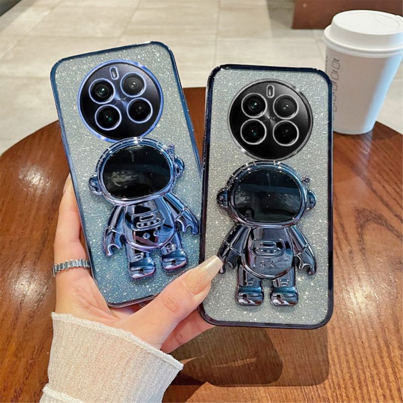 Skal Realme 12 Pro / 12 Pro Plus Glittrig Astronaut