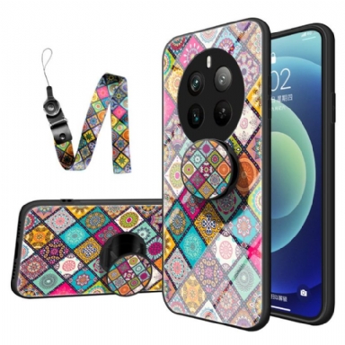 Skal Realme 12 Pro / 12 Pro Plus Patchwork-stöd Och Snodd