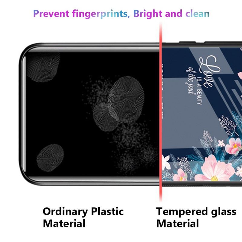 Skal För Huawei Pura 70 Lövverk Av Härdat Glas