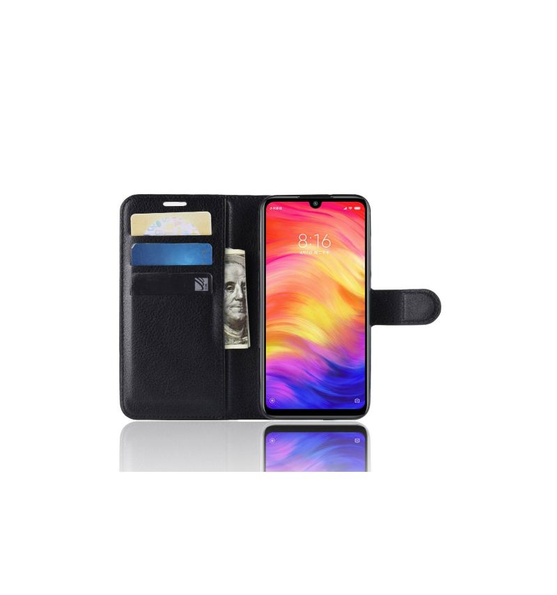 Fodral Case För Xiaomi Redmi Note 7 Stil Läderkorthållare