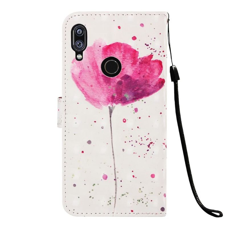 Fodral För Xiaomi Redmi Note 7 Bedrijf Rosa Blomma