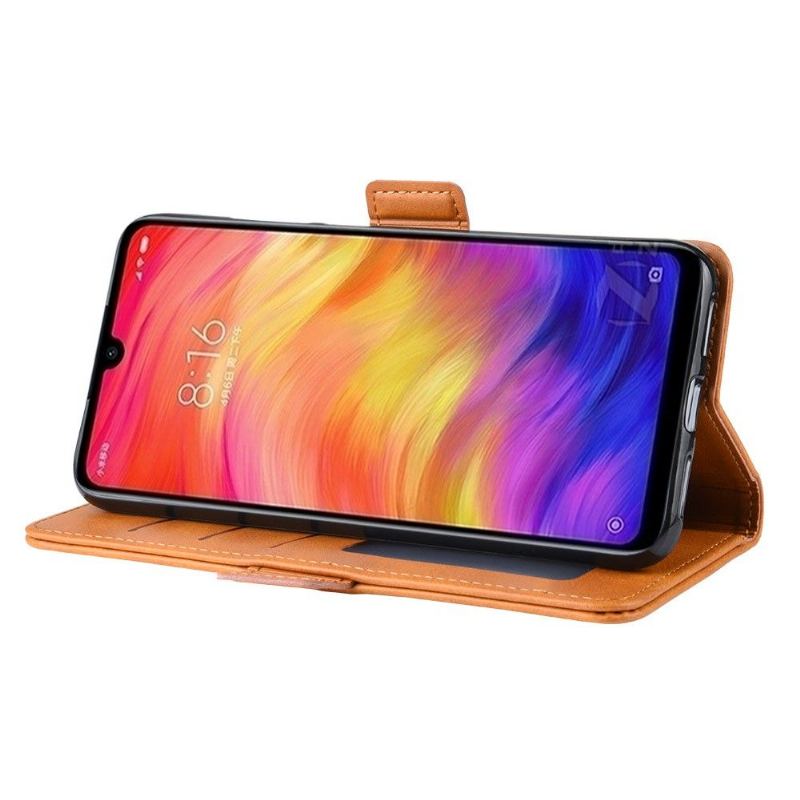 Fodral För Xiaomi Redmi Note 7 Plånboksfodral Matt Läderfodral