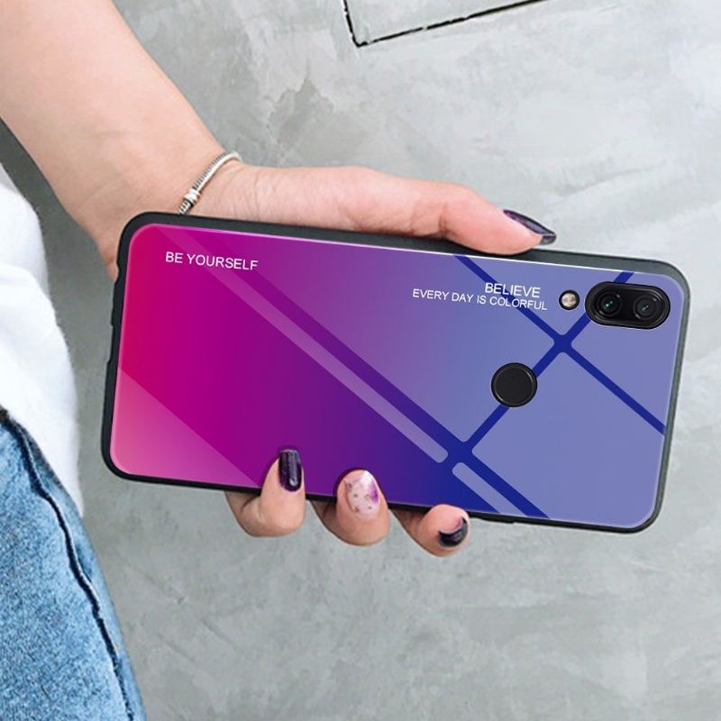 Skal För Xiaomi Redmi Note 7 Bedrijf Färggradient