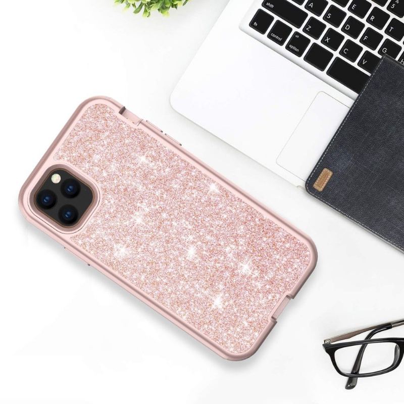 Skal För iPhone 11 Pro Max Glitter Stötsäker Hybrid