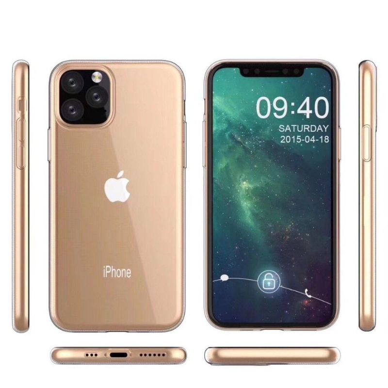 Skal För iPhone 11 Pro Max Klar Silikon