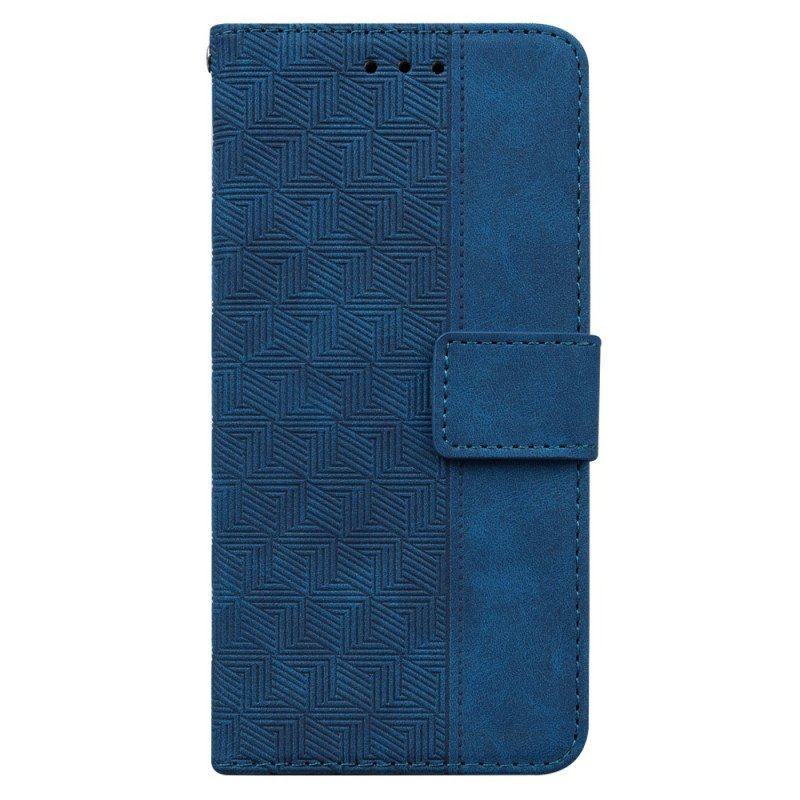 Fodral Xiaomi Redmi Note 12 5G Med Kedjar Strappy Mönster