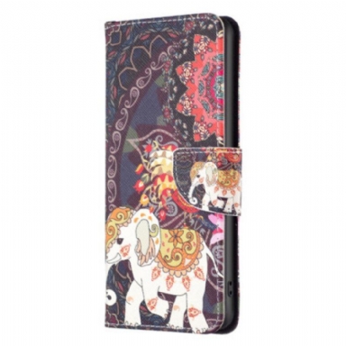 Folio-fodral Xiaomi Redmi Note 12 5G Tribal Elefant