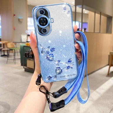 Skal Huawei Nova 11 Pro Strass Paljetter Med Rem