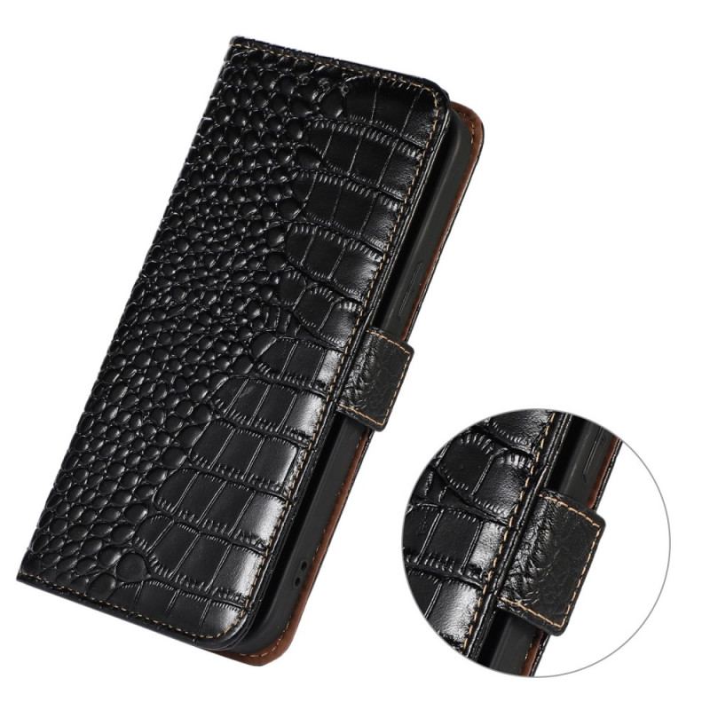 Skyddsfodral Huawei Nova 11 Pro Crocodile Texture Rfid Blockering