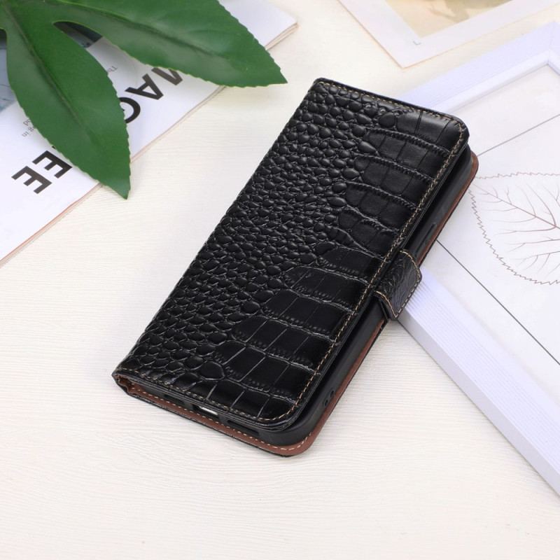 Skyddsfodral Huawei Nova 11 Pro Crocodile Texture Rfid Blockering