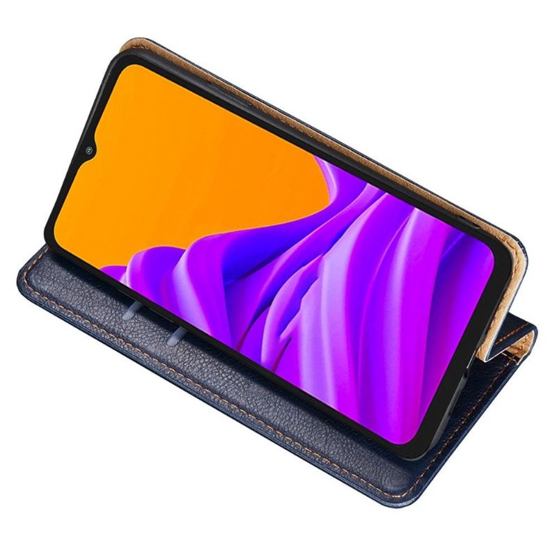 Läderfodral För Samsung Galaxy M13 Folio-fodral Rent Konstläder