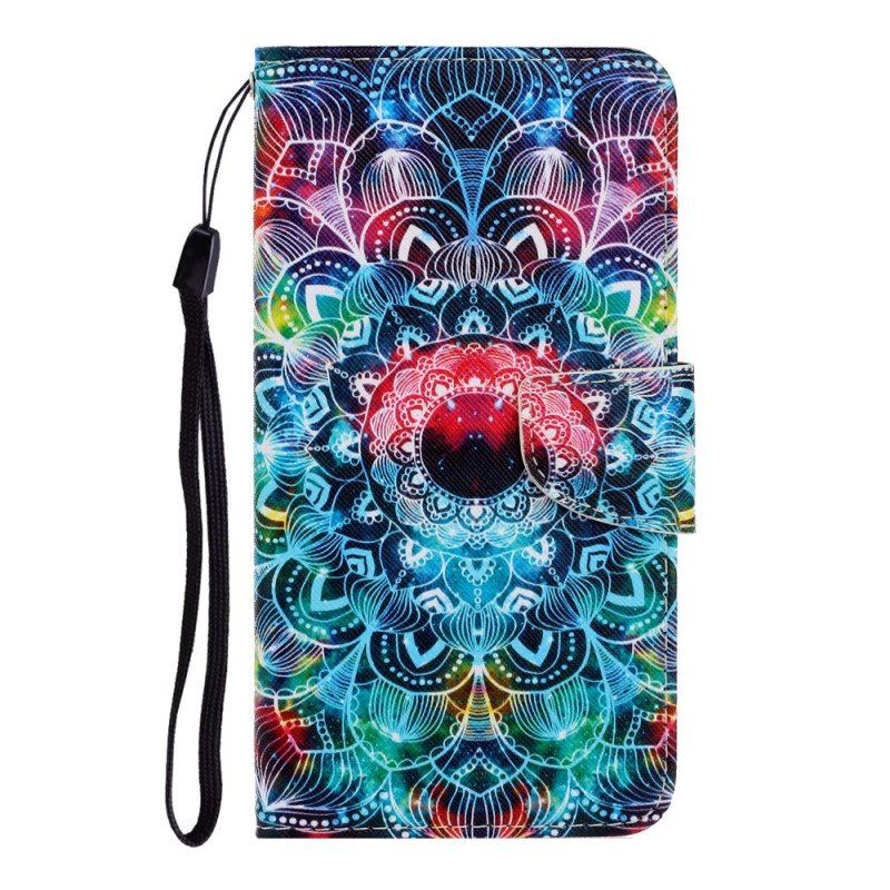 Fodral Samsung Galaxy A54 5G Med Kedjar Strappy Mandala