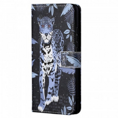 Fodral Xiaomi Redmi Note 11 / 11S Med Kedjar Strappy Leopard