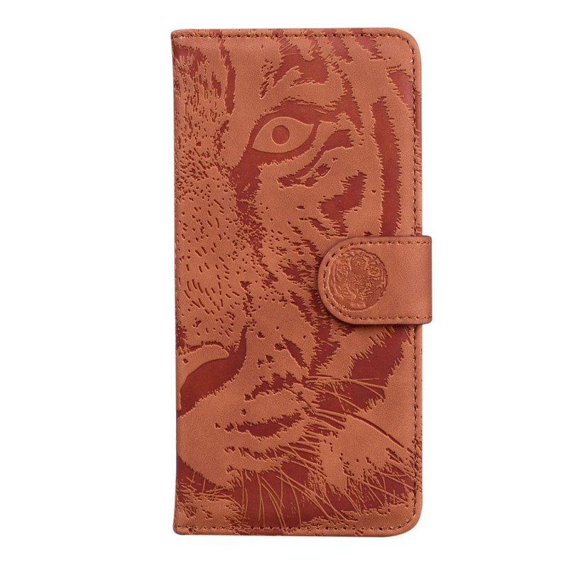 Fodral Xiaomi Redmi Note 11 / 11S Tiger Face Print