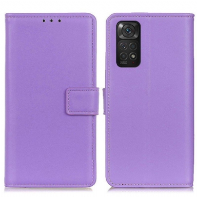 Fodral Xiaomi Redmi Note 11 / 11S Vanligt Konstläder