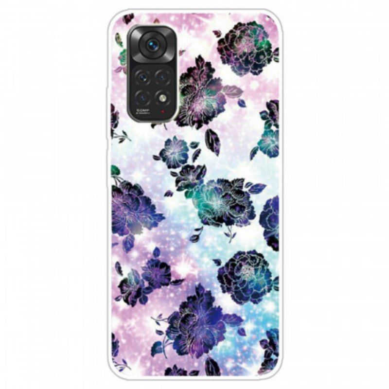 Mobilskal Xiaomi Redmi Note 11 / 11S Vintage Blommor