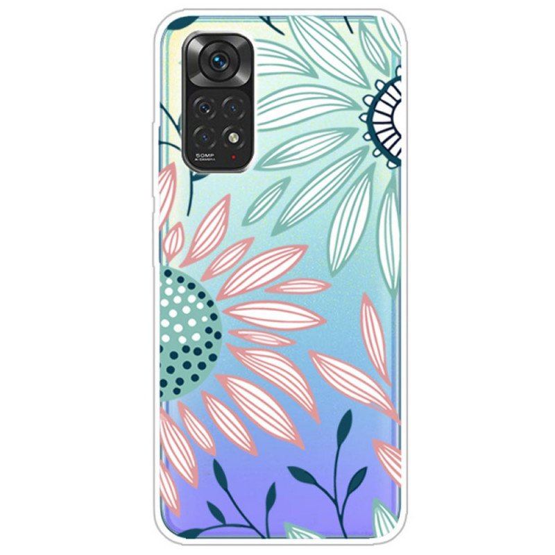 Skal Xiaomi Redmi Note 11 / 11S Sömlös Blomma