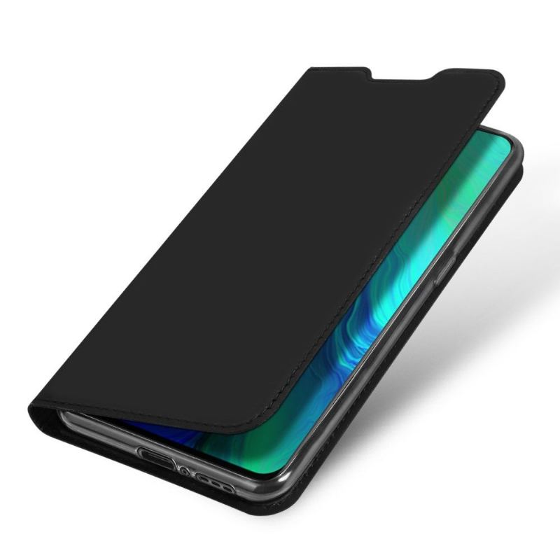 Folio-fodral För Oppo Reno 10x Zoom Affärsimitation - Svart