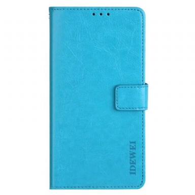 Fodral Oneplus 12 5g Faux Leather Retro Idewei