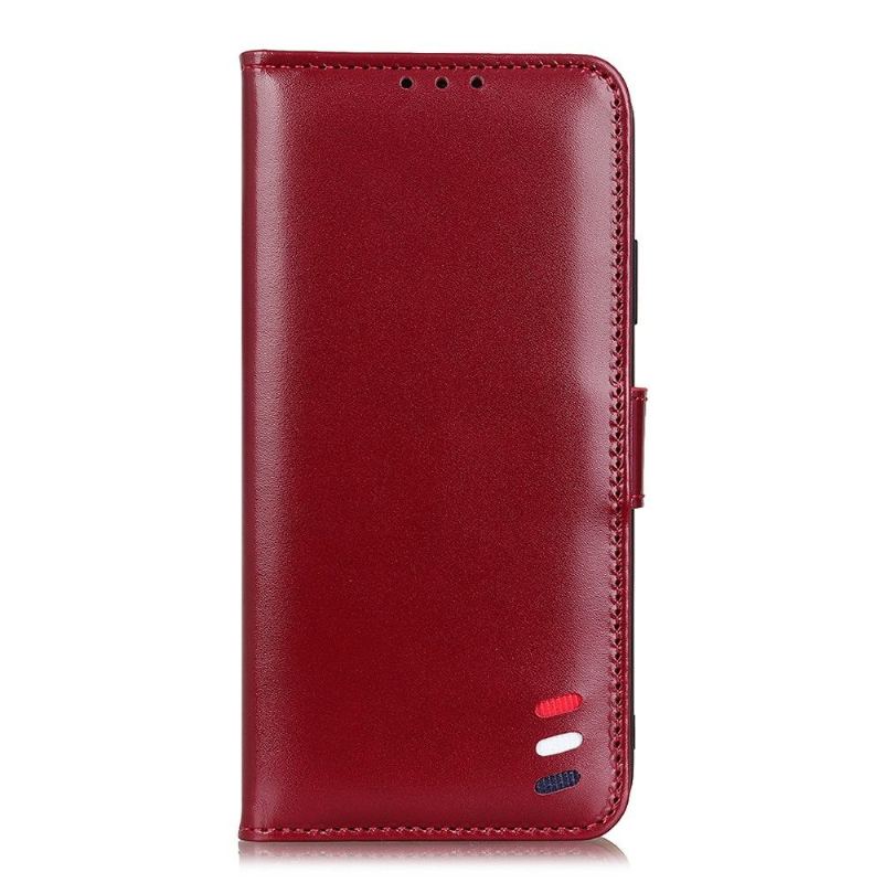 Fodral För Samsung Galaxy S22 Plus 5G Bedrijf Folio-fodral Melody Faux Leather Folio