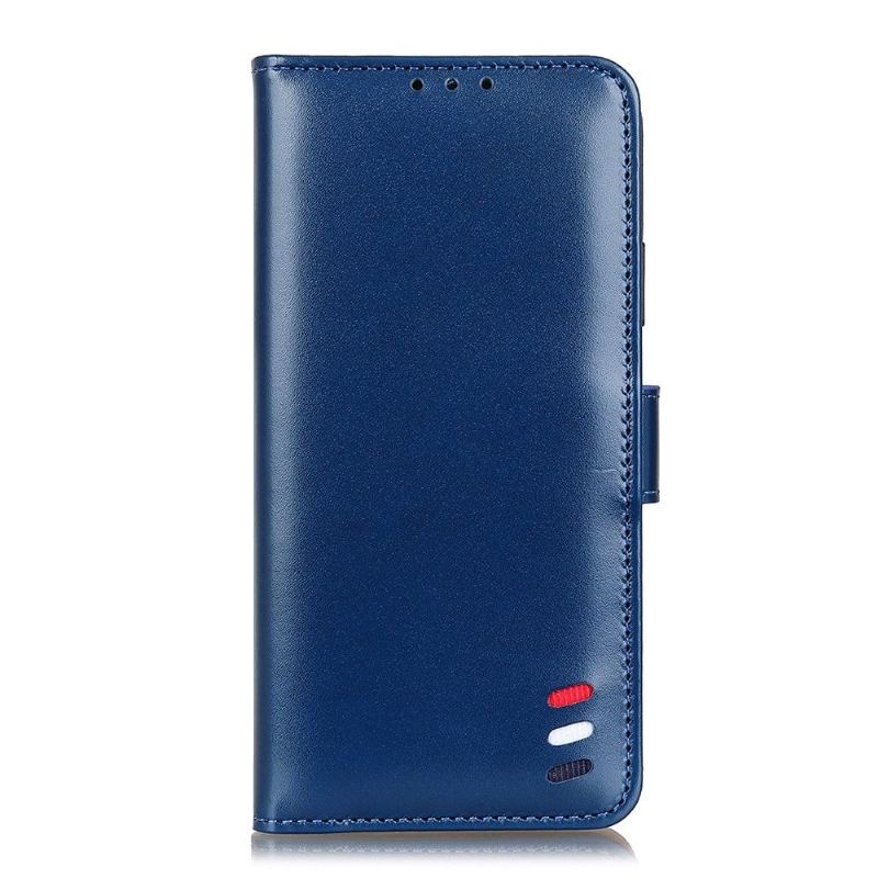 Fodral För Samsung Galaxy S22 Plus 5G Bedrijf Folio-fodral Melody Faux Leather Folio