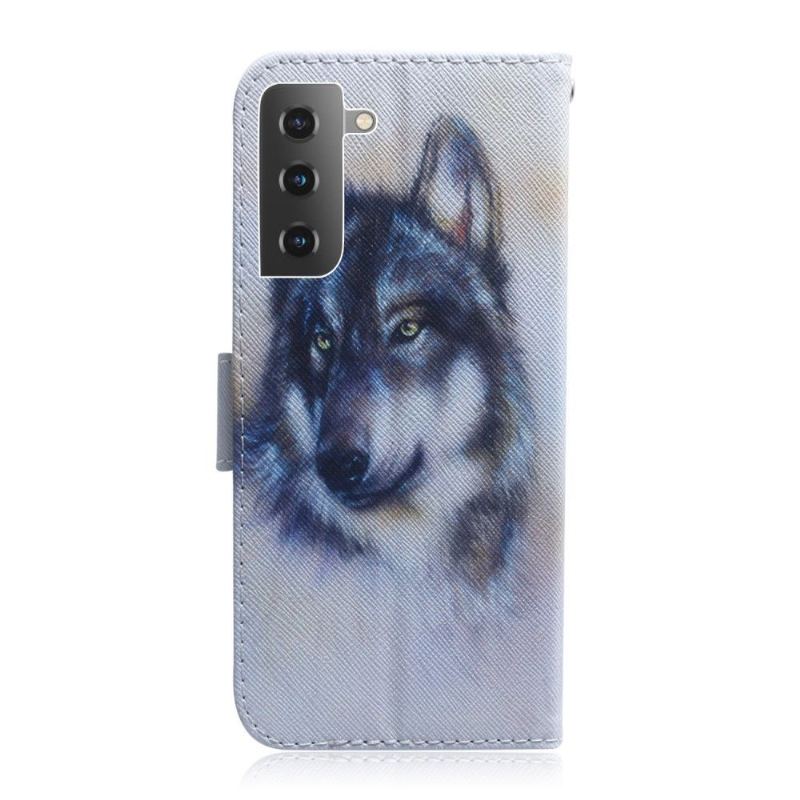 Fodral För Samsung Galaxy S22 Plus 5G Wolf Support Funktion