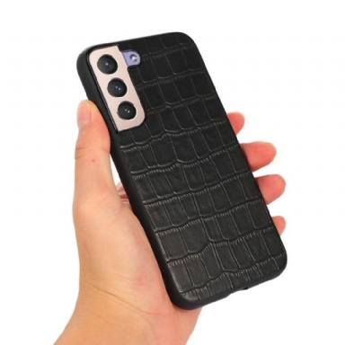 Skal För Samsung Galaxy S22 Plus 5G Chic Croco Skin Look