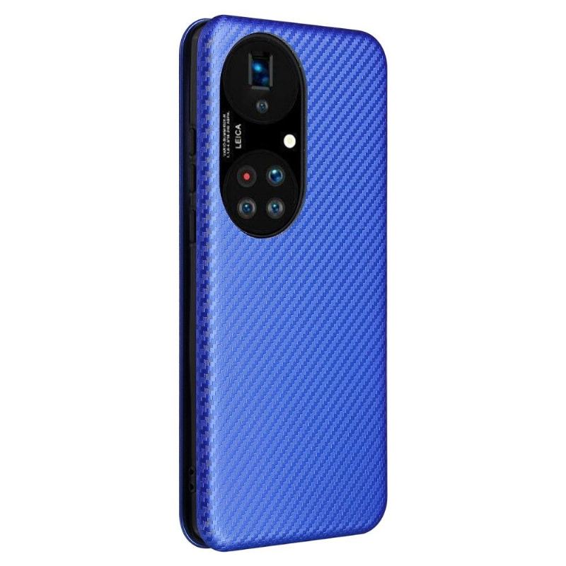 Fodral För Huawei P50 Pro Kolfiberläder