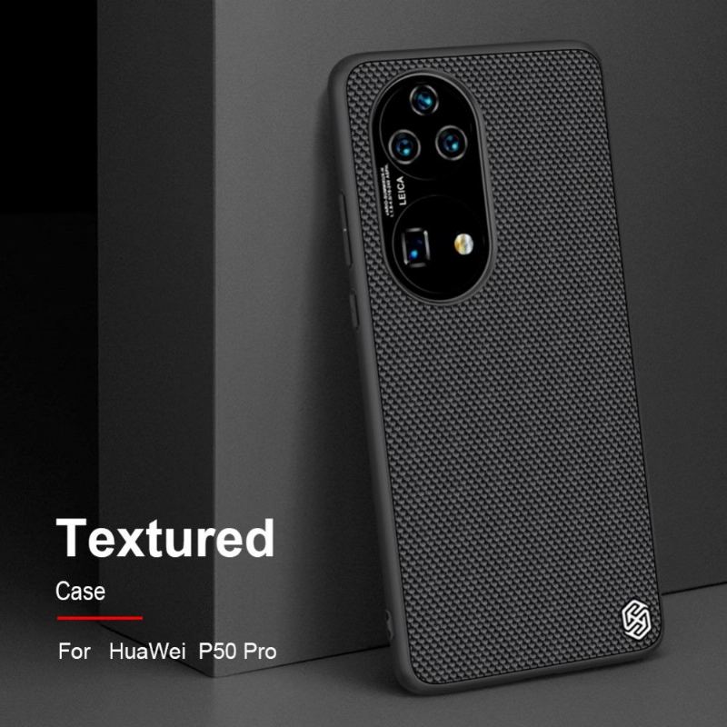 Skal För Huawei P50 Pro Texturerat Fodral