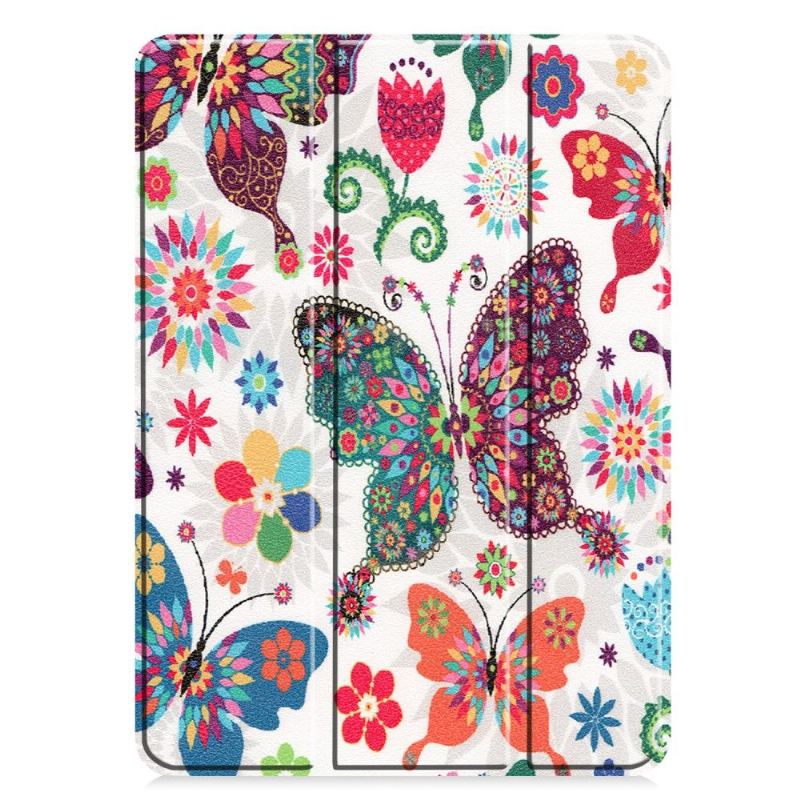 Cover iPad Pro 11 (2020) Smarta Fjärilar Och Blommor