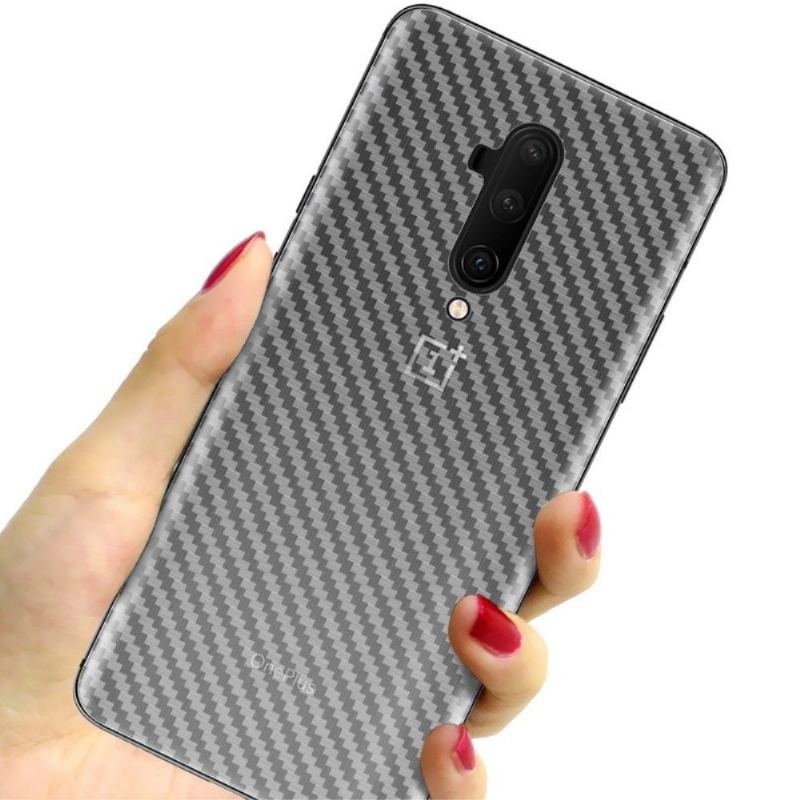 2 Carbon Style Bakre Filmer För Oneplus 7T Pro