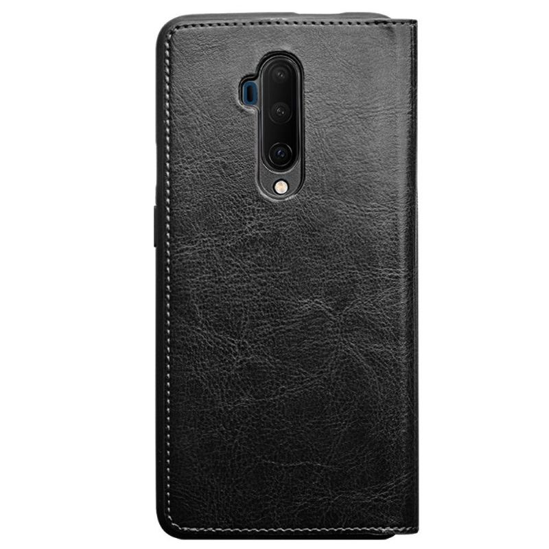 Fodral Case För OnePlus 7T Pro Fallskydd Klassiskt Handgjort Äkta Läder