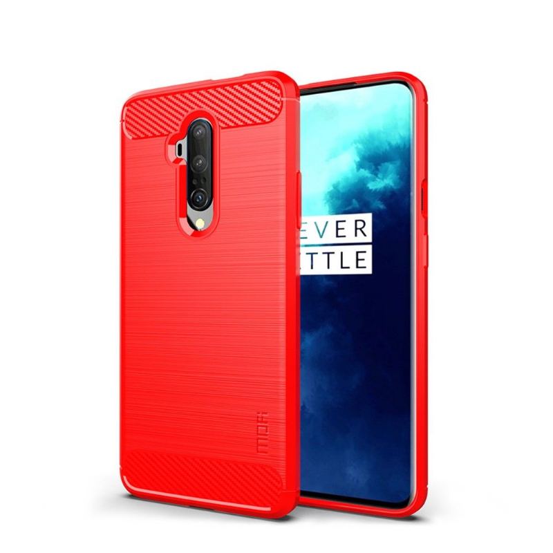 Skal För OnePlus 7T Pro Bedrijf Borstad Effekt Mofi