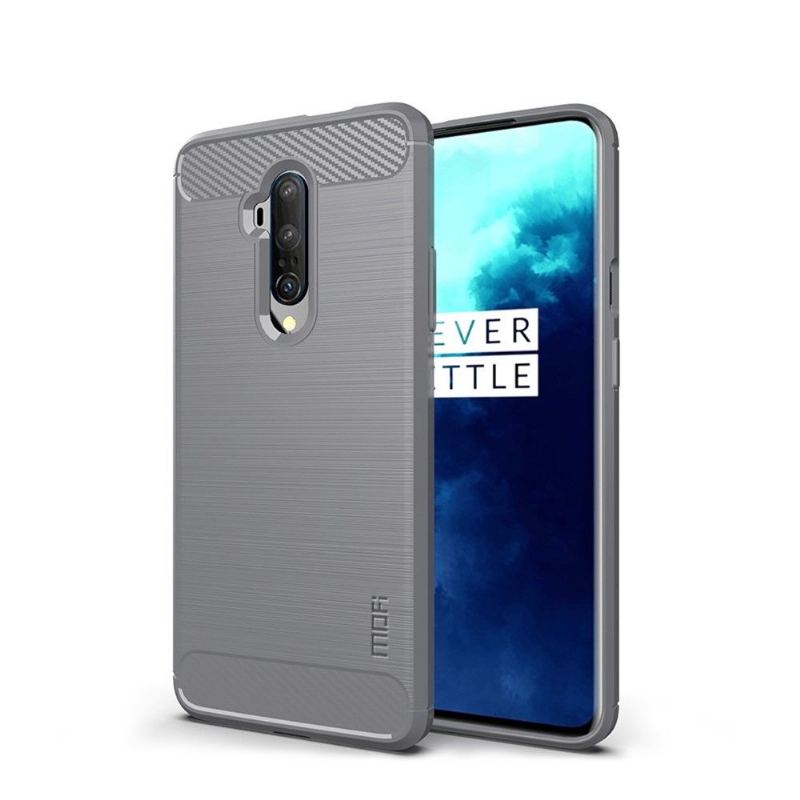 Skal För OnePlus 7T Pro Bedrijf Borstad Effekt Mofi