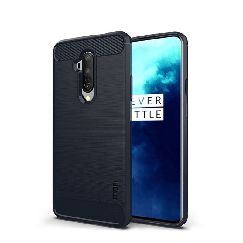 Skal För OnePlus 7T Pro Bedrijf Borstad Effekt Mofi