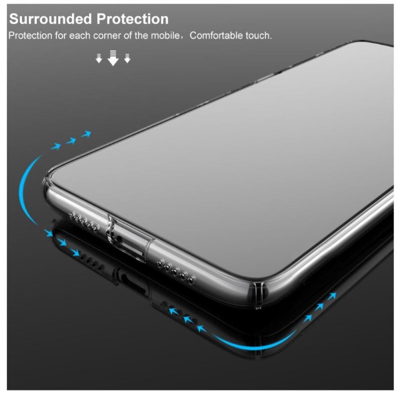 Skal För OnePlus 7T Pro Fallskydd Transparent Imak