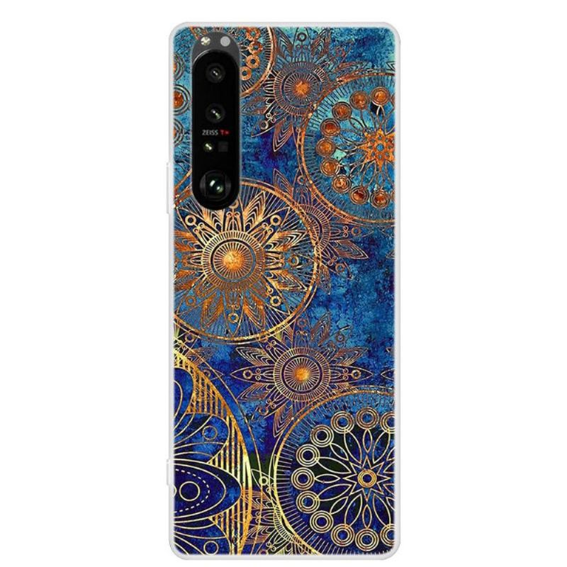 Skal För Sony Xperia 1 III Hemming Retro Mandala