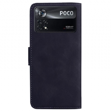 Folio-fodral För Poco X4 Pro 5G Fallskydd Romane Soft Touch