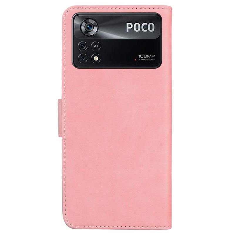 Folio-fodral För Poco X4 Pro 5G Fallskydd Romane Soft Touch