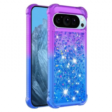 Skal Google Pixel 9 Telefonfodral Glittergradient