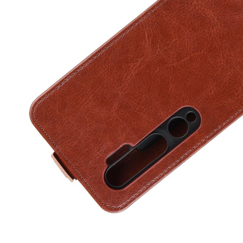 Fodral För Xiaomi Mi Note 10 / 10 Pro Hemming Folio-fodral Vertikalt Konstläder