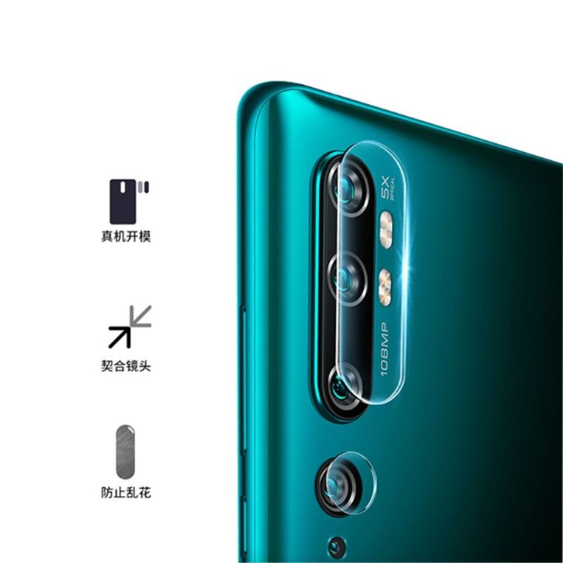 Xiaomi Mi Note 10 / Note 10 Pro - 2 Härdat Glasfilmer För Bakre Kameralins