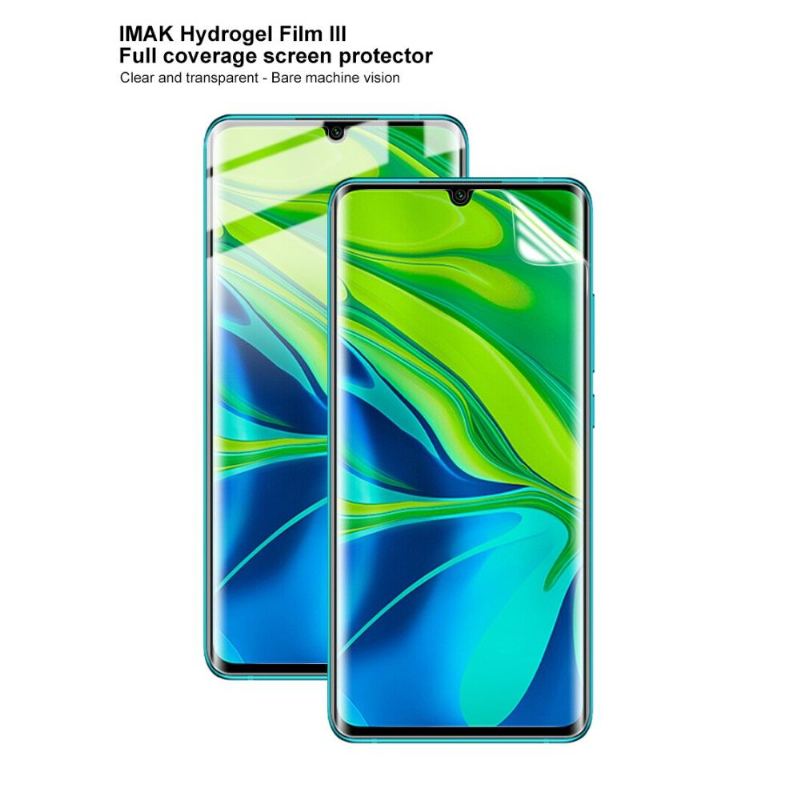 Xiaomi Mi Note 10 / Note 10 Pro - 2 Hydrogel-Skärmskyddsfilmer Med Full Skydd