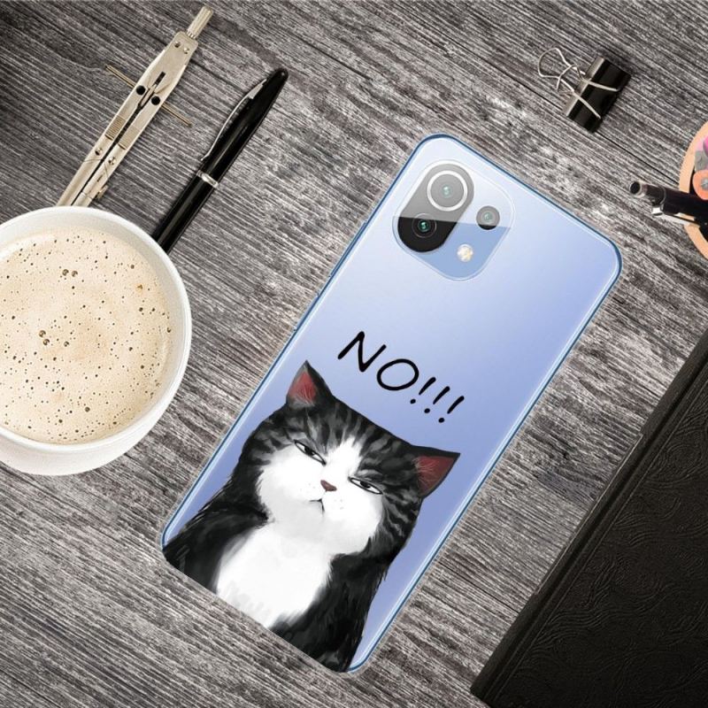 Mobilskal För Xiaomi Mi 11 Nej!!! Katt